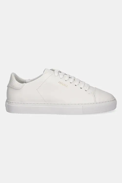 Кожаные кроссовки Axel Arigato Clean 90 Croc Sneaker женские цвет белый F2935001