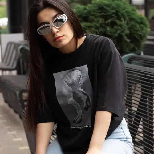 Tassha Yu PFOl Tee Black 