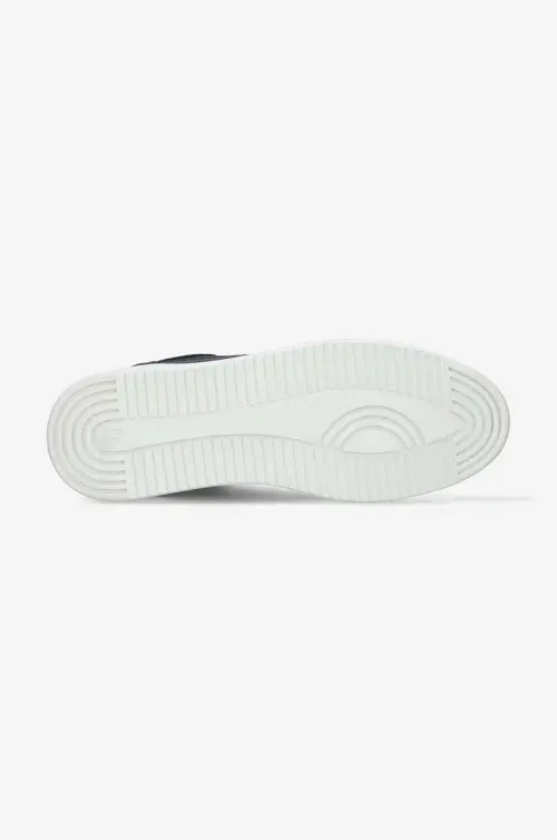 Кожаные кроссовки Filling Pieces Low Top цвет чёрный 10126591861-1861