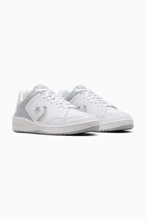 Кожаные кроссовки Converse Converse Weapon Leather цвет белый A10204C