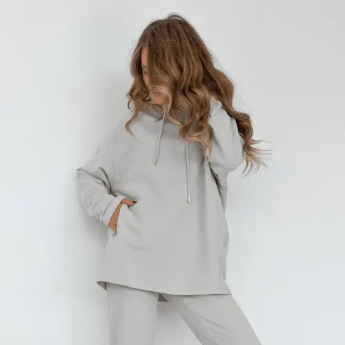 Tassha Yu Essential Hoodie TH Platinum 