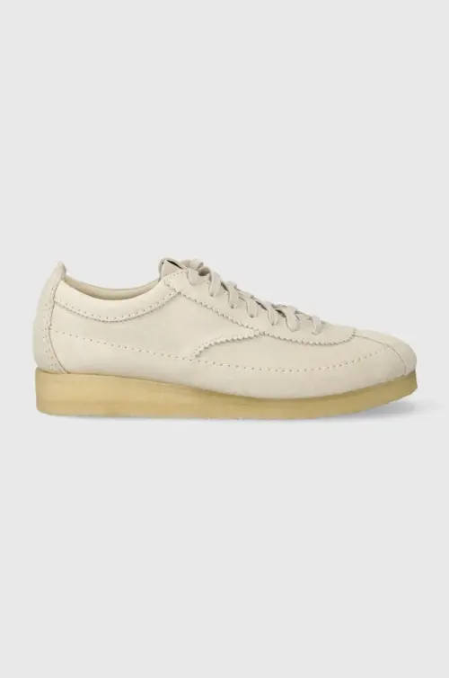 Замшевые кроссовки Clarks Originals Wallabee Tor цвет серый 26175761