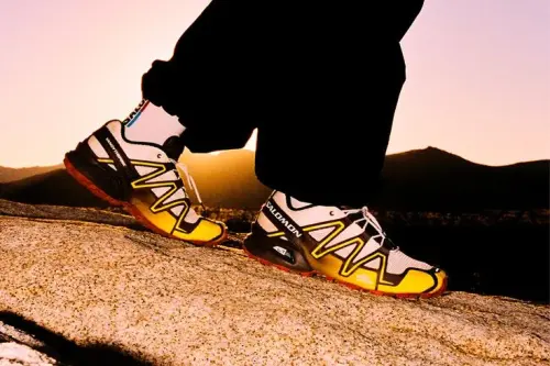 Кроссовки Salomon Salomon x VandyThePink Speedcross 3 мужские цвет бежевый L47714900