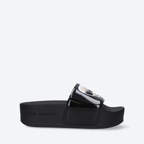 Шлепанцы Karl Lagerfeld Kondo Maxi Shine Ikonic Slide KL80806 V00
