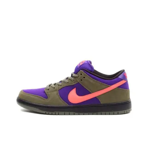 Nike Dunk SB Olive Atomic Red 