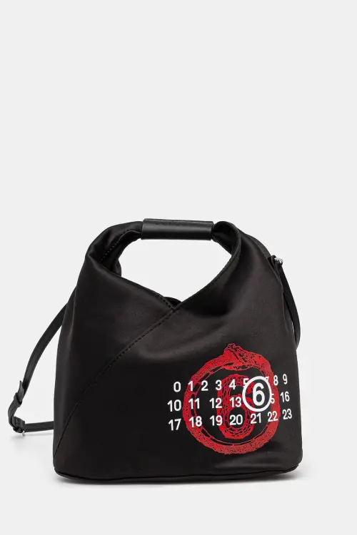 Сумочка MM6 Maison Margiela Japanese Crossbody Bag цвет чёрный SB6WD0026