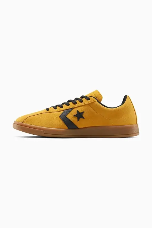 Кожаные кроссовки Converse All Star Classic Trainer цвет жёлтый
