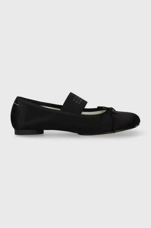 Балетки MM6 Maison Margiela Anatomic Ballerinas цвет чёрный