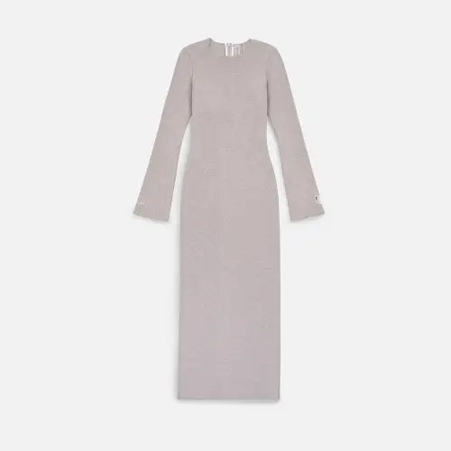 Платье Tassha Yu Whole Heart Sleeve Dress Beige Melange 