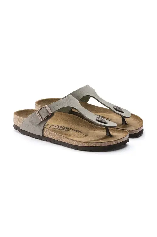 Вьетнамки Birkenstock Gizeh цвет серый