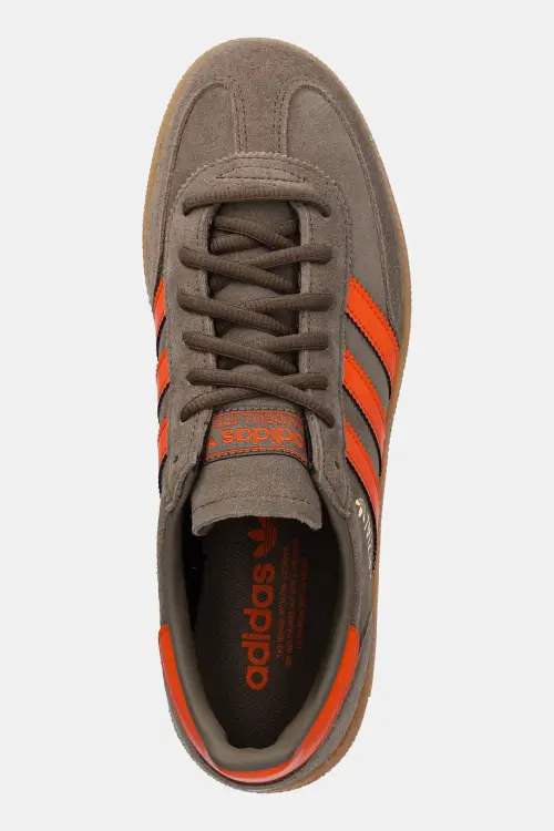 Замшевые кроссовки adidas Originals Handball Spezial цвет коричневый