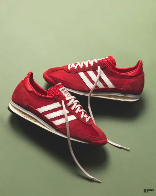 Кроссовки adidas Originals SL 72 OG цвет красный IE3475