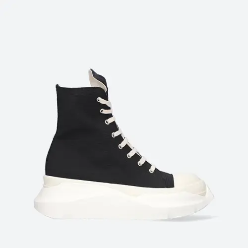 Кроссовки Rick Owens DRKSHDW Abstract Sneak DU02A3840 FC BLACK/MILK/MILK/MILK