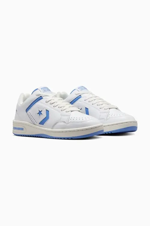 Кожаные кроссовки Converse Weapon цвет белый A12745C