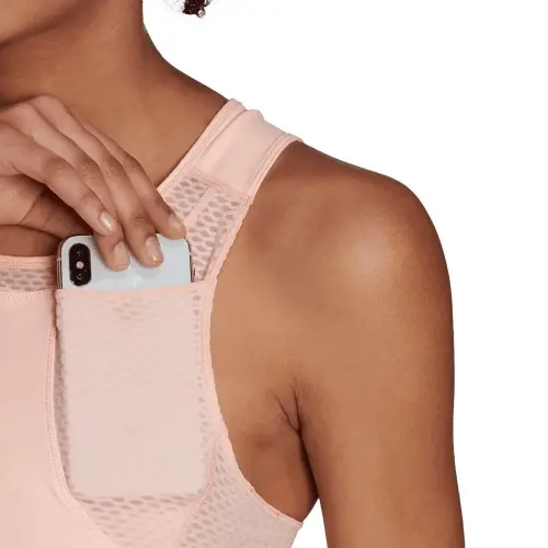 adidas HEAT.RDY Tank Top W Pudrowa