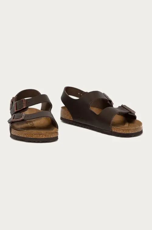 Сандалии Birkenstock Milano мужские цвет коричневый 34101