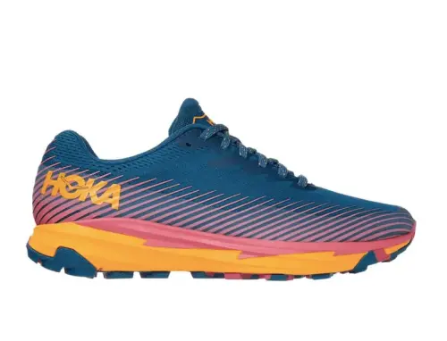HOKA ONE ONE WOMEN'S TORRENT 2 MOROCCAN BLUE/SAFFRON