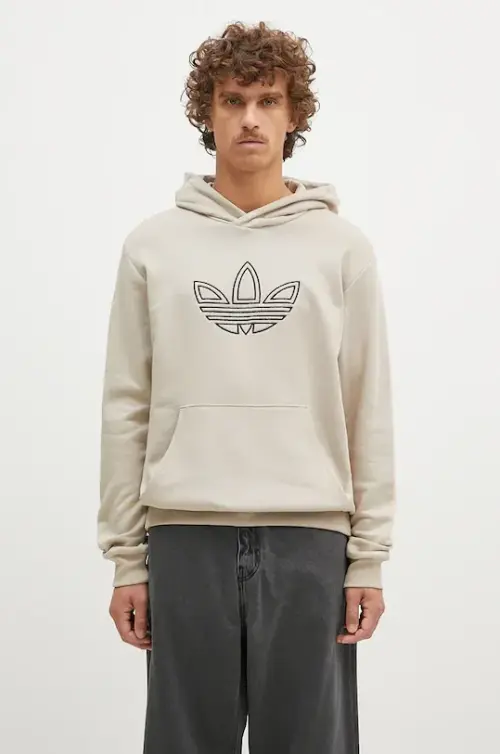 Хлопковая кофта adidas Originals Outline Hoodie