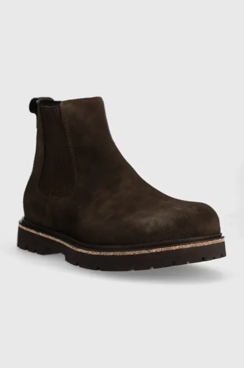 Замшевые ботинки Birkenstock Highwood мужские цвет коричневый Highwood