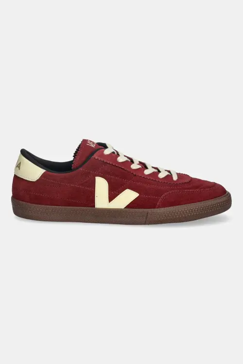 Кожаные кроссовки Veja Panenka цвет бордовый FU0320897A