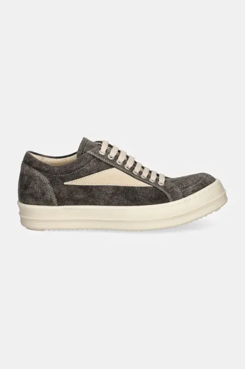 Кеды Rick Owens Vintage Sneaks женские цвет серый DS02D2803.MOLVS