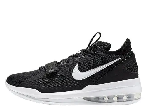 NIKE AIR FORCE MAX LOW BLACK WHITE