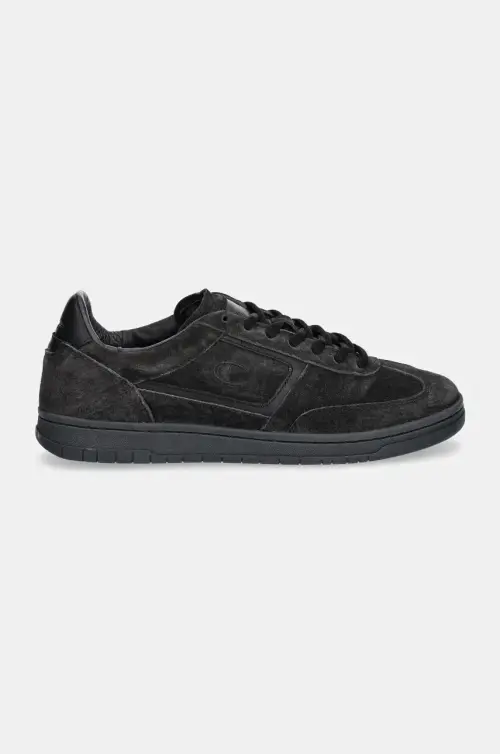 Замшевые кроссовки Champion CL78 I&A SUEDE Low Cut цвет чёрный S22376