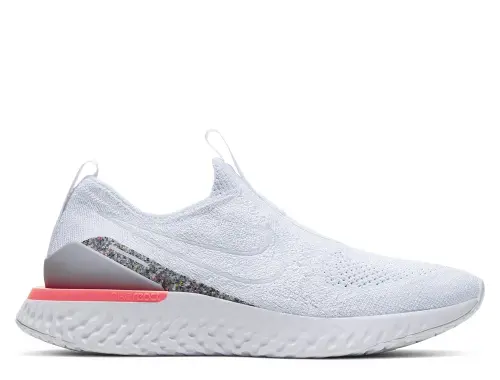 NIKE EPIC PHANTOM REACT FLYKNIT W Бело-Серые