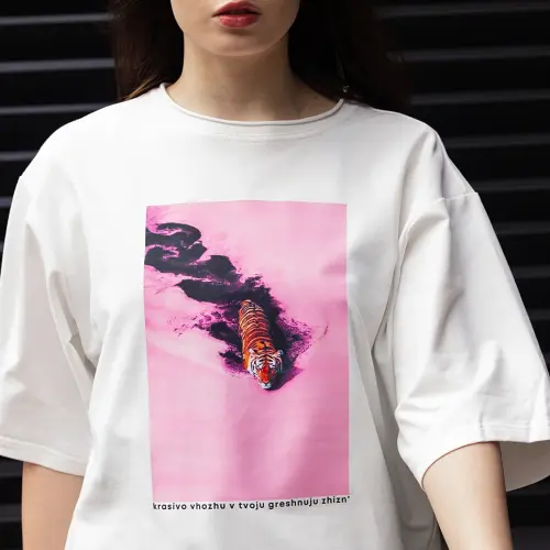 Tassha Yu KVVTGZ Tee Milk White 