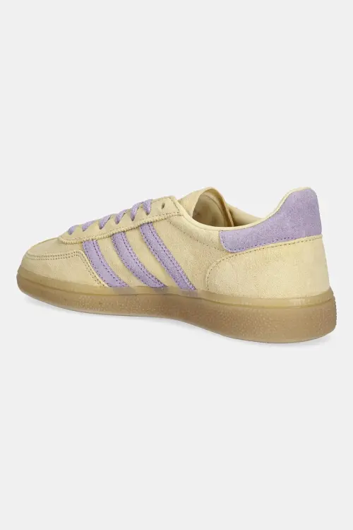 Замшевые кроссовки adidas Originals Handball Spezial W цвет жёлтый