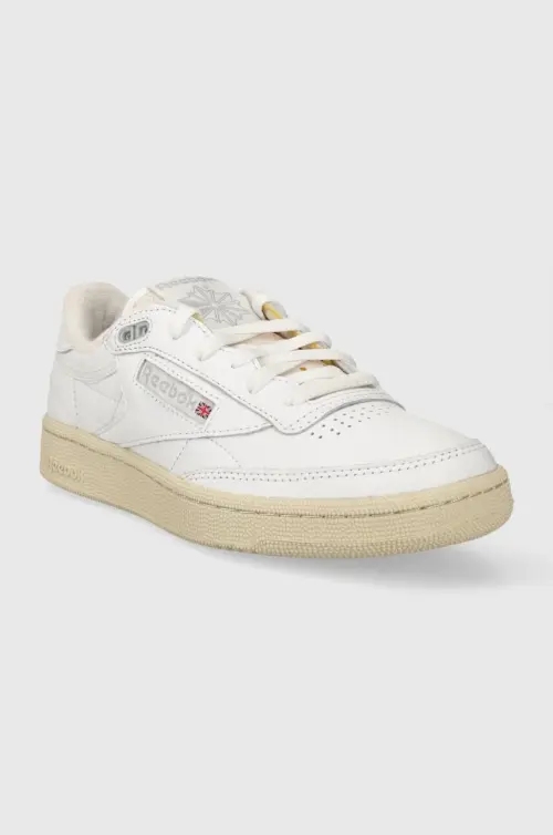 Кожаные кроссовки Reebok LTD Club C 85 Vintage цвет белый RMIA04HC99LEA0030200