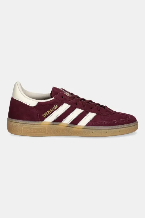 Замшевые кроссовки adidas Originals Handball Spezial цвет бордовый JP8726