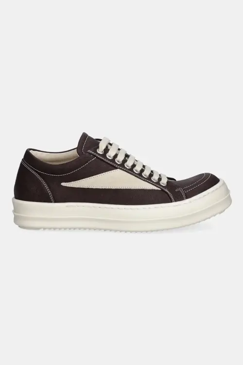 Кроссовки Rick Owens DRKSHDW Vintage Sneaks цвет бордовый DS02E7803.DSWLVS