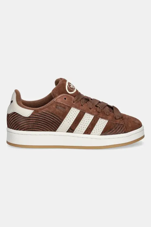 Замшевые кроссовки adidas Originals Campus 00s цвет коричневый JQ7671