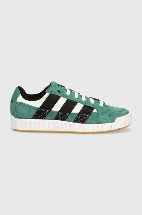 Замшевые кроссовки adidas Originals LWST цвет зелёный IF8800