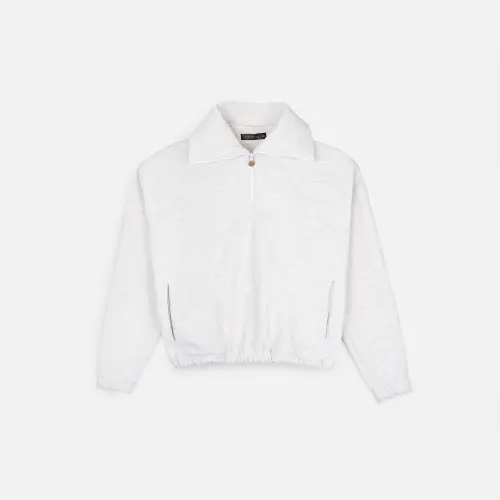 Поло Tassha Yu Zip Polo Butter Melange 