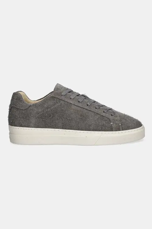 Замшевые кроссовки Filling Pieces Tiebreak Fuzz цвет серый