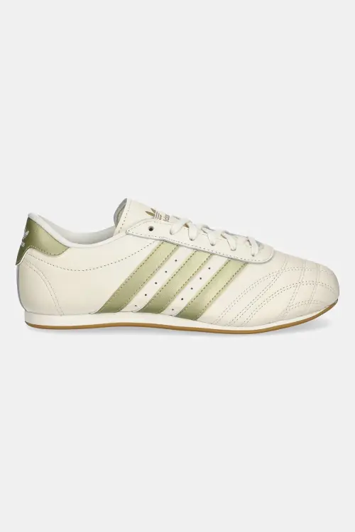 Кожаные кроссовки adidas Originals Taekwondo Lace цвет бежевый JQ0570