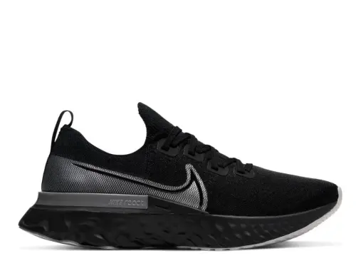 Nike React Infinity Run Flyknit M Черные