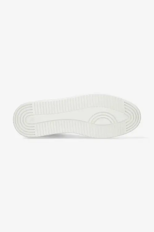 Кожаные кроссовки Filling Pieces Low Top цвет серый 10126591890-1890