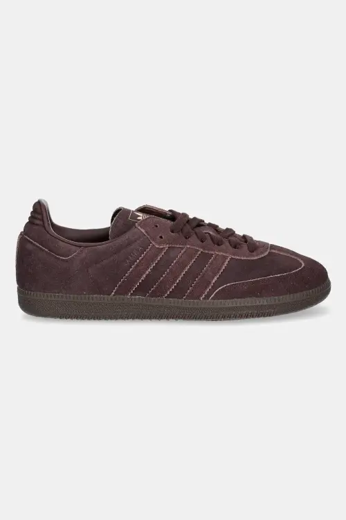 Замшевые кроссовки adidas Originals Samba OG цвет коричневый JI3211