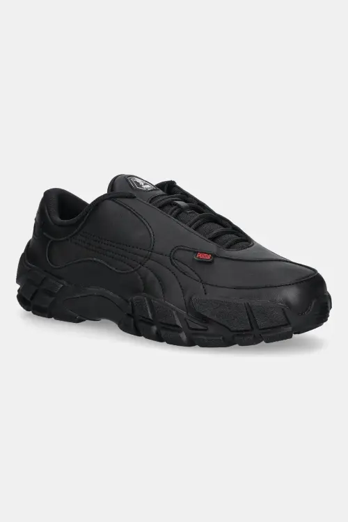 Кожаные кроссовки Puma PUMA x SKEPTA цвет чёрный