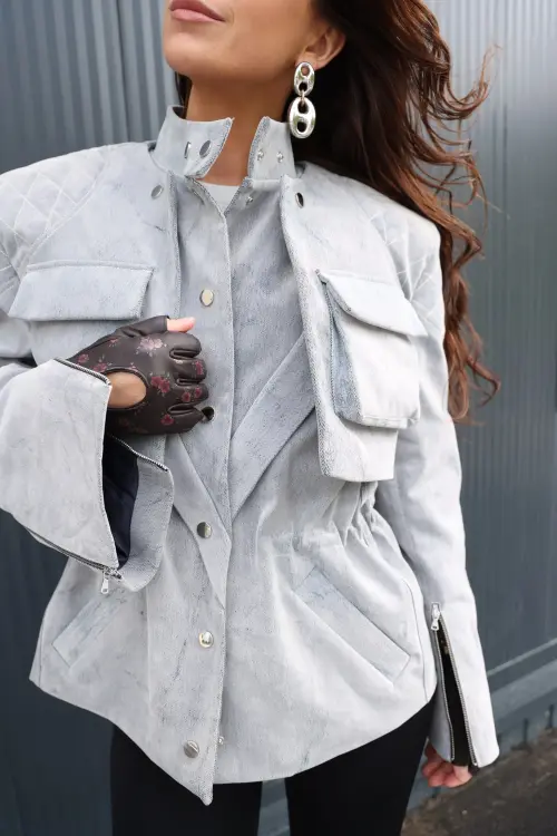 Жакет Tassha Yu Shortcut Jacket Autumn Sky