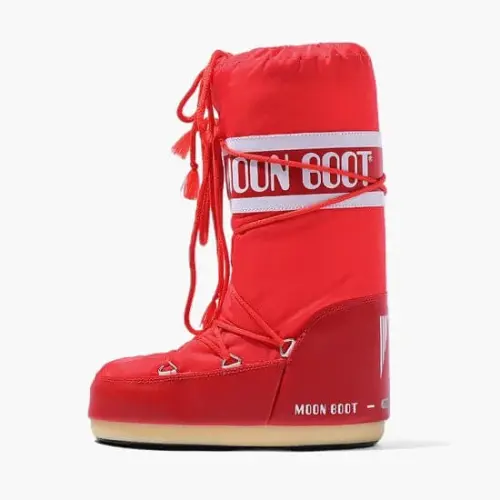 Moon Boot Nylon Red