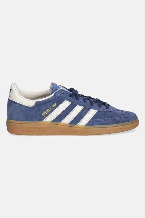 Замшевые кроссовки adidas Originals Handball Spezial Mig цвет синий