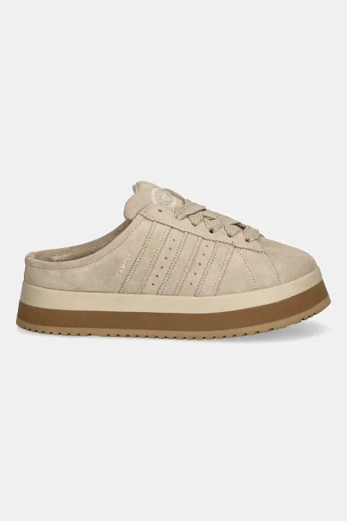 Замшевые кроссовки adidas Originals Campus 00s цвет бежевый JR3732