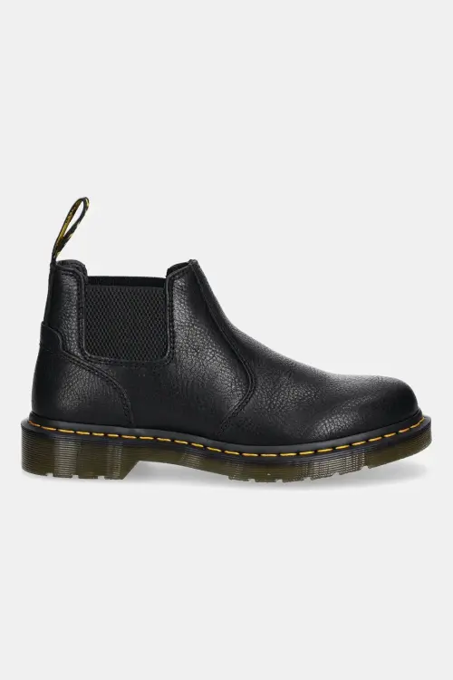 Кожаные ботинки Dr. Martens 2976 Lo Chelsea Boot мужской цвет чёрный DM40587001