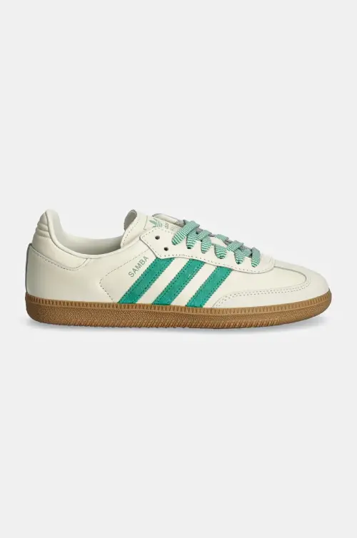 adidas Originals Samba OG кроссовки цвет бежевый JI3906
