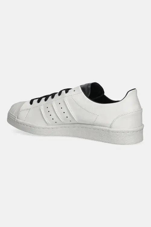 Кожаные кроссовки Y-3 Superstar цвет бежевый