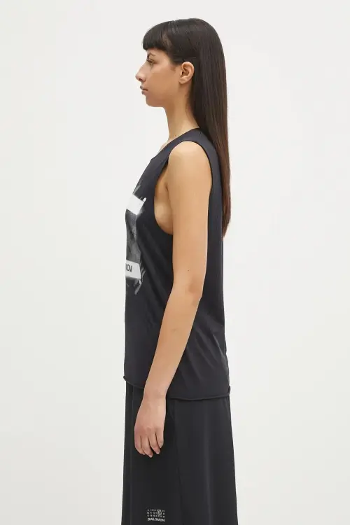 Топ MM6 Maison Margiela x Salomon цвет чёрный S52NL0071.M20101